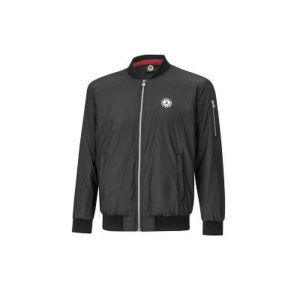 31763-large_default.jpg Blouson noir Modern fit « Étoile historique » Mercedes-Benz