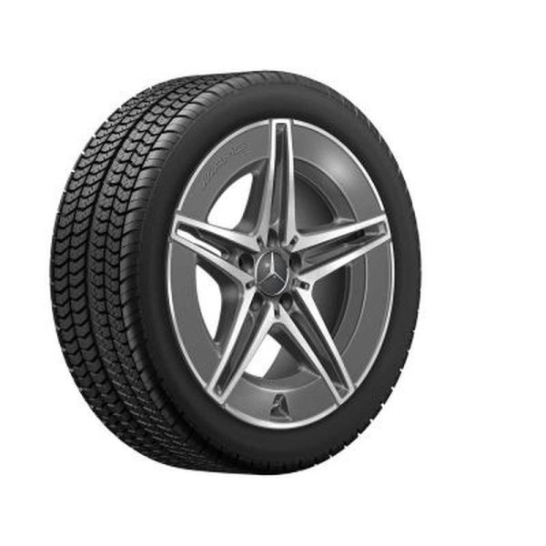 Jante AMG Mercedes Classe C W206 - 7,5 J x 18 pouces ET 40 - Essieu Avant - Gris