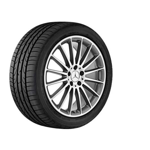 Jante AMG Classe A W176 - 8 J x 19 pouces ET 48 - Coloris naturel brillant