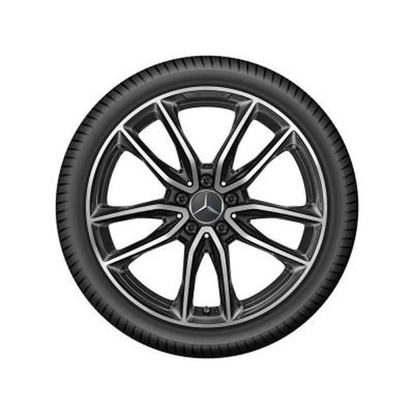 Jante AMG Mercedes CLA W118 - 19 pouces  - Coloris Noir - 5 doubles branches