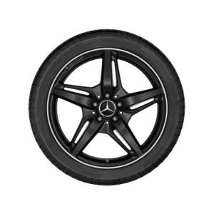 32515-large_default.jpg Jante AMG Mercedes GT W190 - Essieu avant - 19 pouces - Coloris Noir mat- 5 branches