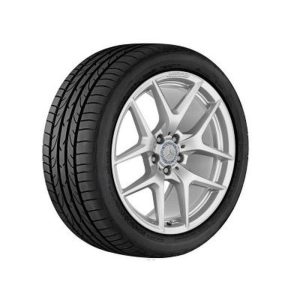 32523-large_default.jpg Jante AMG Mercedes GT W190 - Essieu arrière - 19 pouces - Coloris Argent - 5 doubles branches