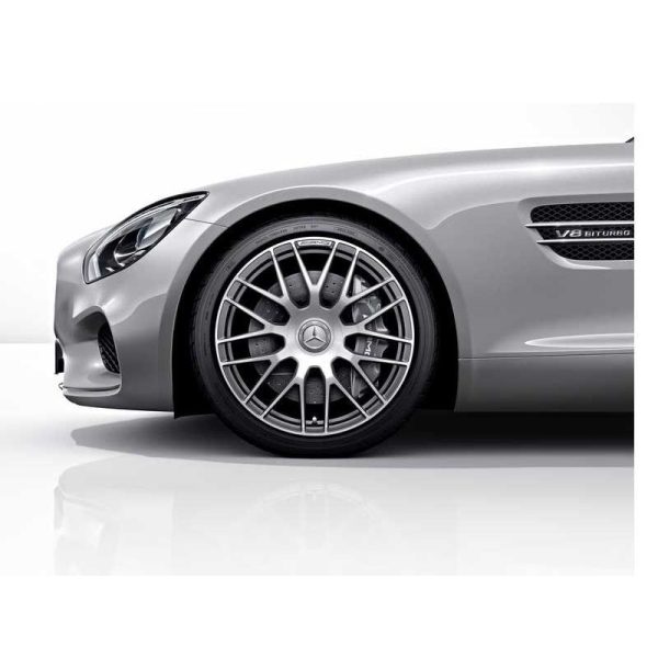 Jante AMG Mercedes GT W190 - Essieu Avant - 19 pouces  - Coloris Argent - en Y
