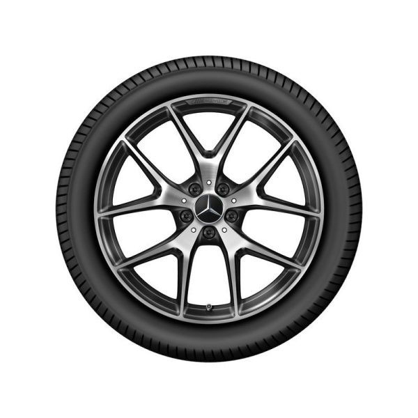 32973-large_default.jpg Jante Mercedes GLC W253 AMG - en Y - 8,5 J x 20 pouces ET 40 - naturel brillant