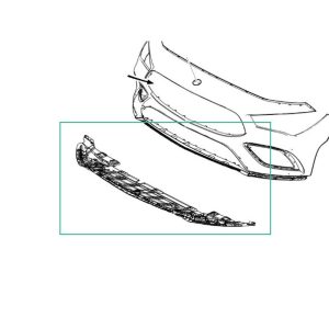 Cache Moteur de pare-chocs en bas CLA 250 4MATIC Shooting Brake W118 Mercedes-Benz