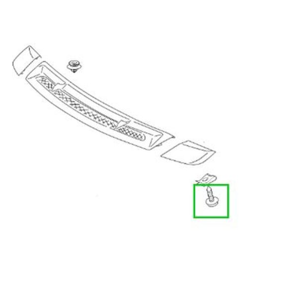 33104-large_default.jpg Ecrou vis à tôle Grille d'admission d'air Mercedes-Benz