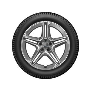Jante AMG GLA W247 - 7,5 J x 19 pouces ET 53 - gris tantale, Finition brillante