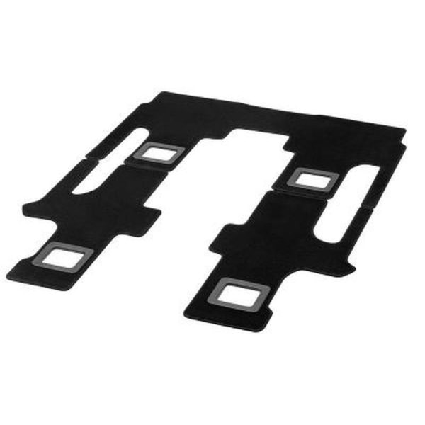 Tapis en velours, Espace passagers à double rail, version 2 portes coulissantes (T19), Avec/sans tablette (YE2), 3 unités, Pour