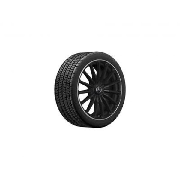 Jante AMG Mercedes 22 pouces GLS W167 - Essieu Avant - 10 J x 22 ET 45 - multibranches Finition noir mat