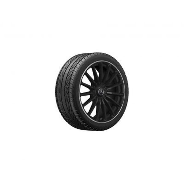 Jante AMG Mercedes 22 pouces GLS W167 -  Essieu Arrière - 11,5 J x 22 ET 47 - multibranches Finition noir mat