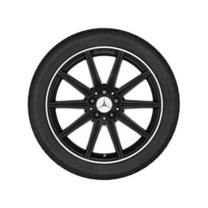Jante AMG 19 pouces Classe E W212 9 J x 19 ET 37 - essieu avant - 10 branches Noir