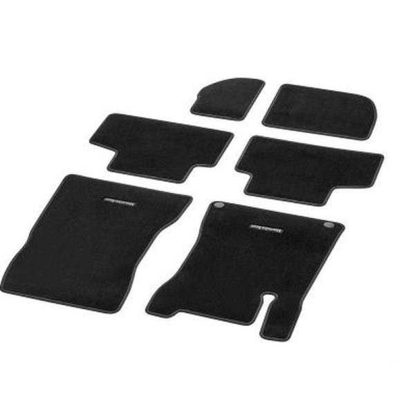 34760-large_default.jpg Jeu 4 Tapis en velours CLASSIC - GLB SUV W247 - Surpiqûre Bleu Océan