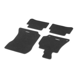 Jeu 4 Tapis en velours CLASSIC - Classe S W221 Mercedes - Noir