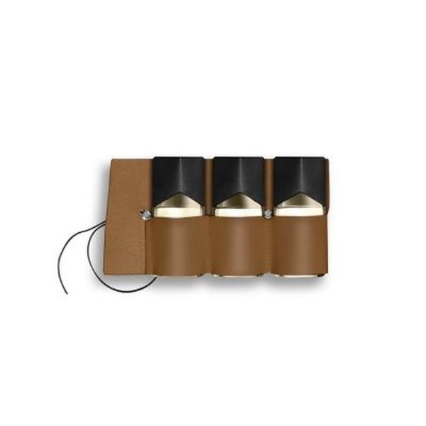 Trilogie Land Sea Air (LSA), EdP, 3x30 ml, Étui en cuir beige, marron, rouge ou noir