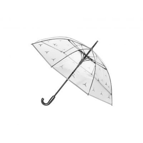 Parapluie transparent logo étoile Mercedes-Benz