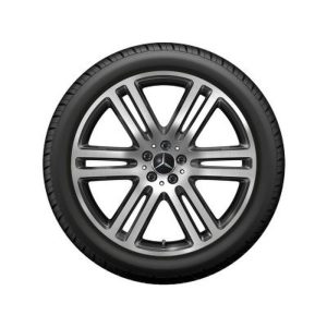 Jante Mercedes 21 pouces - GLE W167 - Essieu Arrière - 11 J x 21 ET 49 - noir, Finition brillante