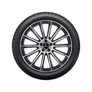 Jante AMG Mercedes 21 pouces - GLE W167 - Essieu Avant - 10 J x 21 ET 54,6 - noir, Finition brillante
