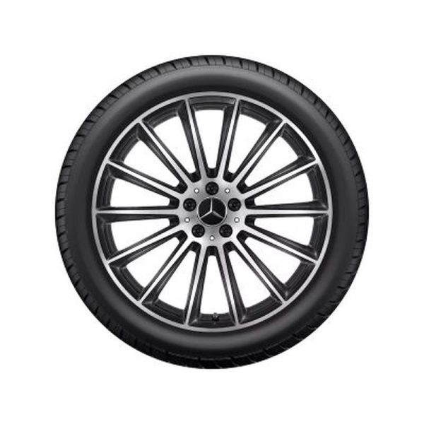 37121-large_default.jpg Jante AMG Mercedes 21 pouces - GLE W167 - Essieu Arrière - 11 J x 21 ET 49 - noir, Finition brillante