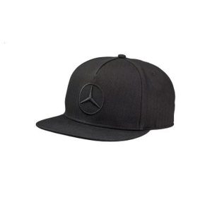 37500-large_default.jpg Casquette à visière plate logo brodé étoile noir Mercedes-Benz