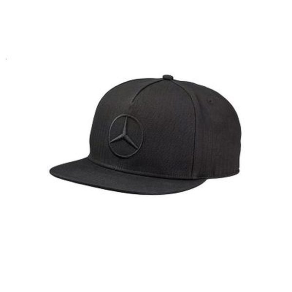 37500-large_default.jpg Casquette à visière plate logo brodé étoile noir Mercedes-Benz