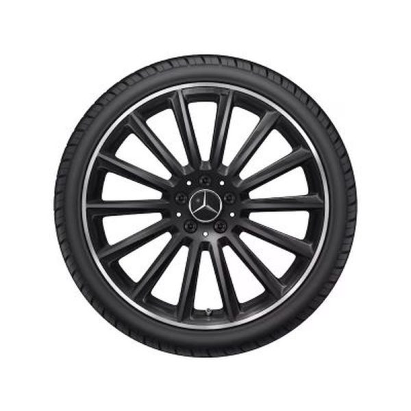 Jante AMG Classe E W238 - Essieu Arrière - 9 J x 20 pouces ET 49 multibranches noir