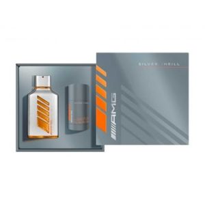 Coffret cadeau Mercedes AMG Silver Thrill, EdP 100 ml