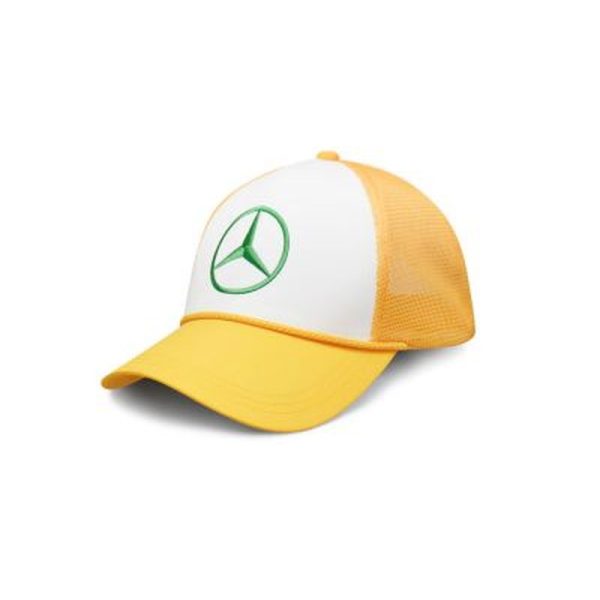 38493-large_default.jpg Casquette Jaune Lewis Hamilton Special Edition Silverstone 2024 Mercedes-AMG F1