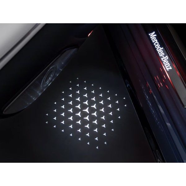 Jeu de 2 Projecteur LCD, Avec Mercedes-Benz Pattern