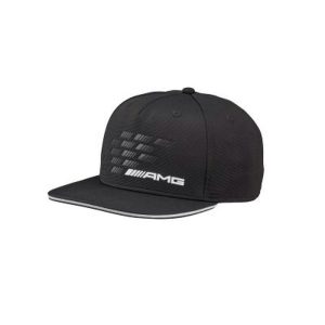 40254-large_default.jpg Casquette Noir à visière plate AMG