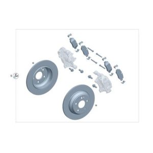 41054-large_default.jpg Kit Disques et Plaquettes de Frein ARRIERE EQV Classe V Marco Polo W447 Mercedes-Benz
