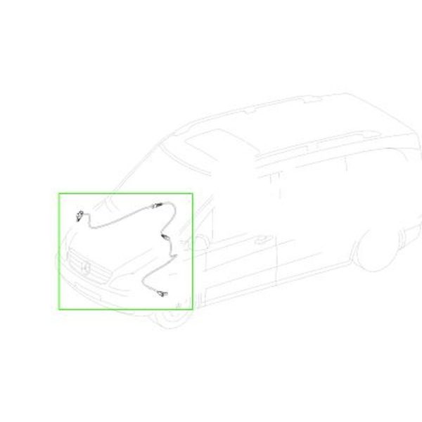 42797-large_default.jpg Capteur ABS Indicateur D'Usure Plaquette Frein Avant Classe V W447 Mercedes-Benz