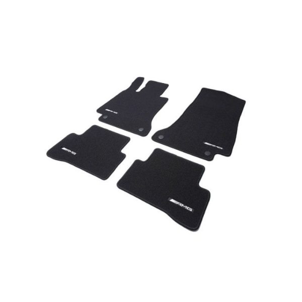 43078-large_default.jpg Jeu 4 Tapis en Velours AMG Line Noir GLA W247 Mercedes-Benz