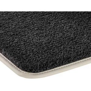 Jeu 2 Tapis Arrière - Velours - Noir - Classe G W463 - Mercedes-Benz
