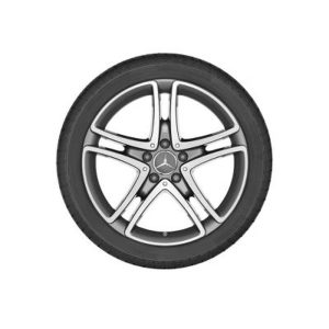 Jante Mercedes 18 pouces Classe S W217 et W222 8 J x 18 ET 41 5 branches, Aero