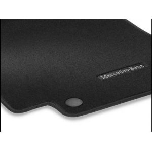 Jeu 3 Tapis Velours Noir CLA W174
