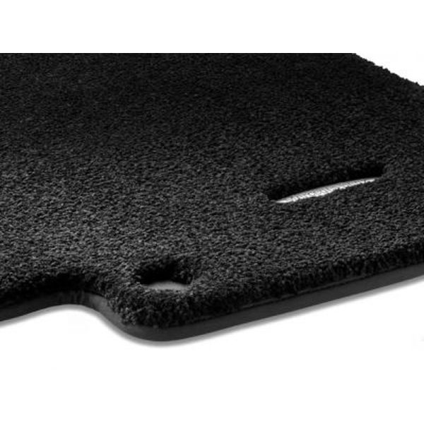 Jeu 2 Tapis Velours Noir CLA W174 - Avant -