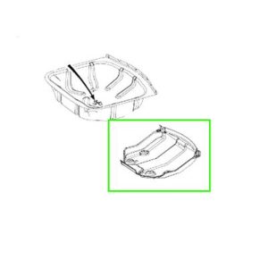 44695-large_default.jpg Cache Coffre De Roue Secours GLK W204 Mercedes-Benz