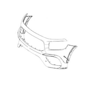 45010-large_default.jpg Pare-chocs Avant Incolore Classe B W247