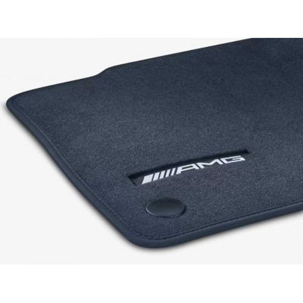 Jeu 4 Tapis Velours AMG bleu EQE W295 Mercedes-Benz