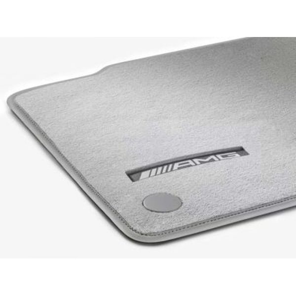 Jeu 4 Tapis Velours AMG Blanc EQS W297 Mercedes-Benz