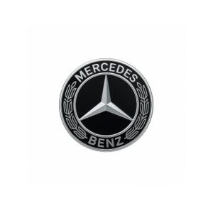 Étoile Noir Insigne Écusson Capot Classe C W206