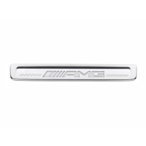 46418-large_default.jpg Cache Baguette Seuil éclairée Avant Argent AMG CLA W178
